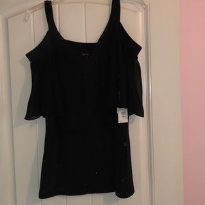 Black dressy top size small